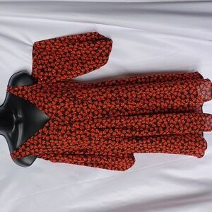 Disney Alice through the looking glass heart print dress Small